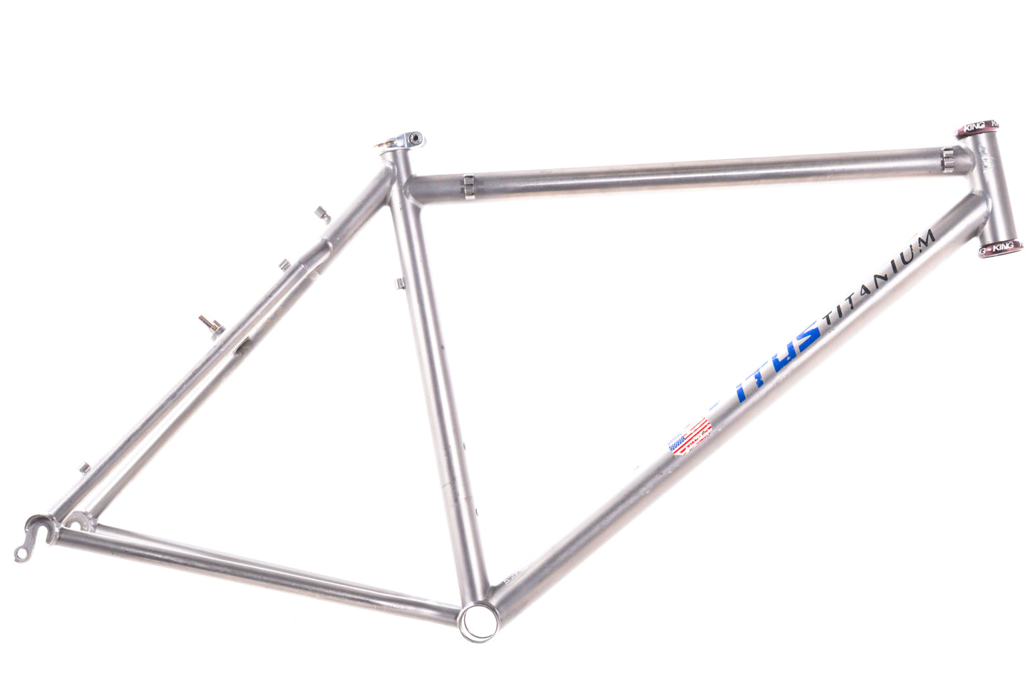 USED Titus Titanium 19" Hardtail Mountain Frame 26" Wheel Cantilever/V-Brake Quick Release - Around the Cycle