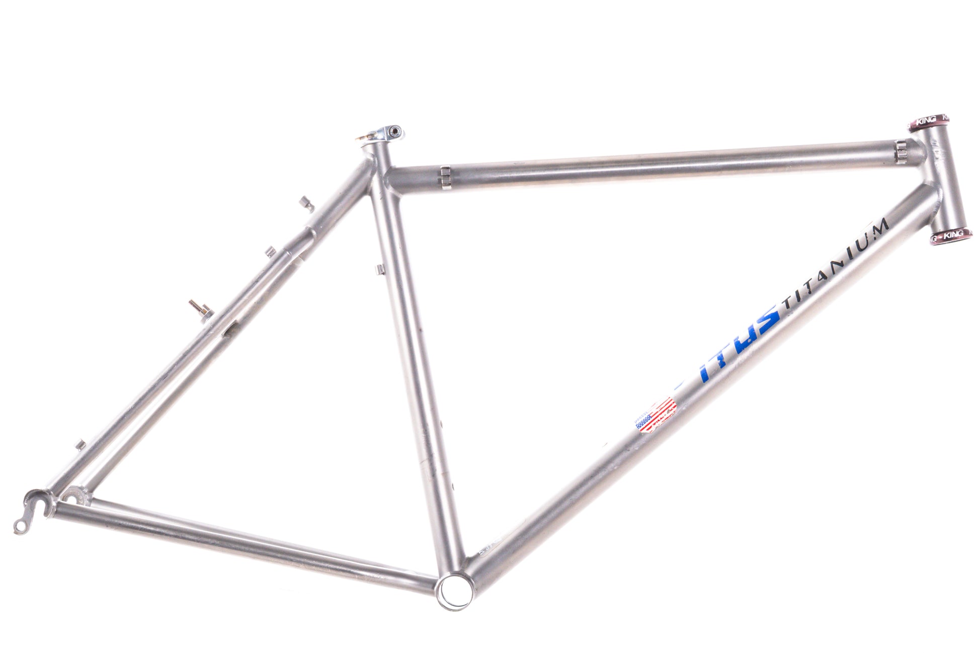 USED Titus Titanium 19" Hardtail Mountain Frame 26" Wheel Cantilever/V-Brake Quick Release - Around the Cycle
