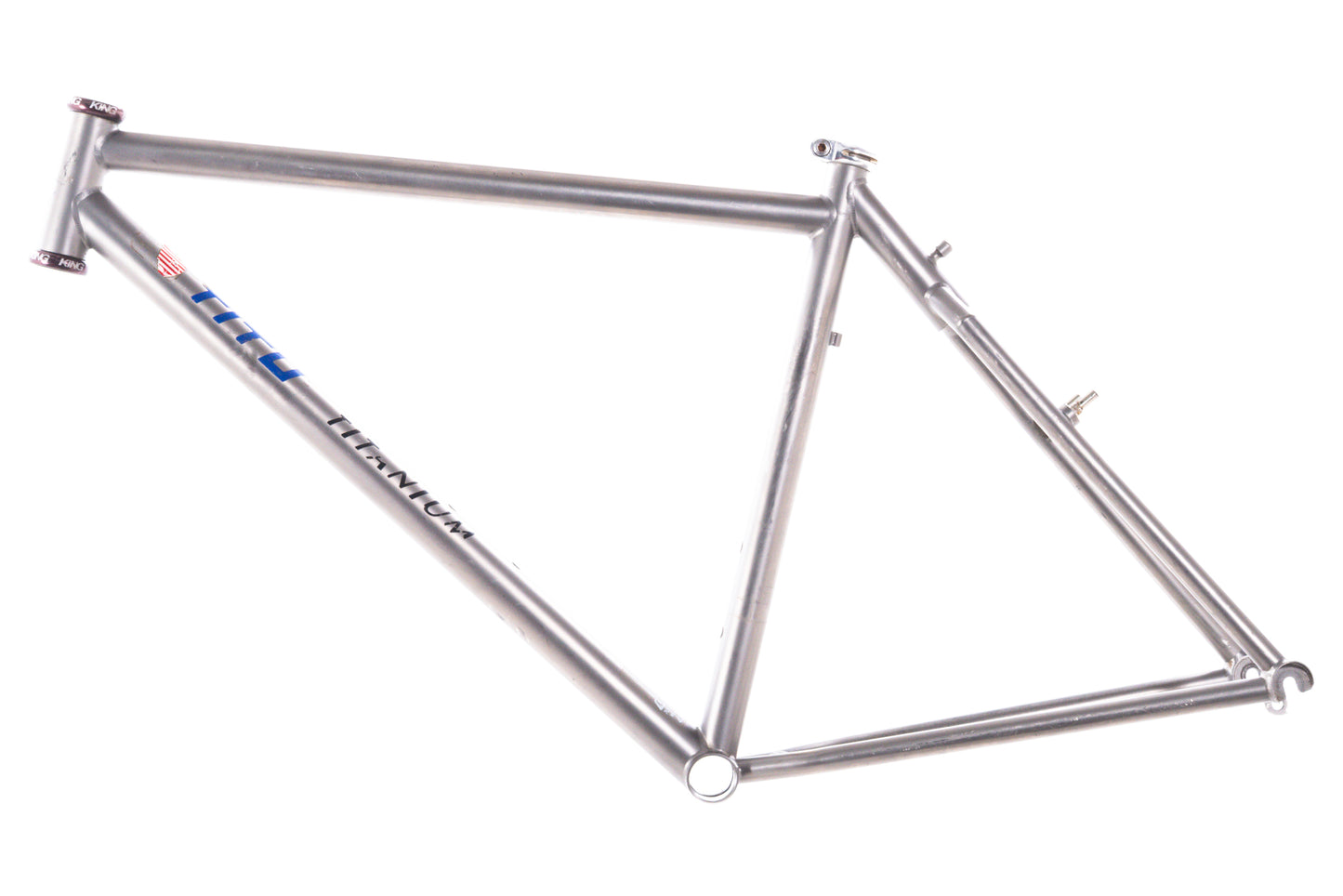 USED Titus Titanium 19" Hardtail Mountain Frame 26" Wheel Cantilever/V-Brake Quick Release - Around the Cycle