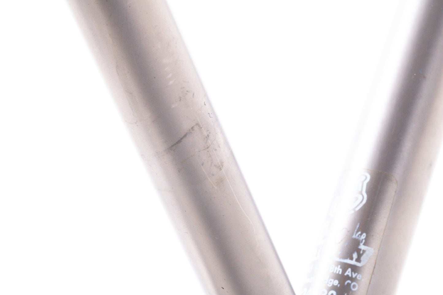 USED Titus Titanium 19" Hardtail Mountain Frame 26" Wheel Cantilever/V-Brake Quick Release - Around the Cycle