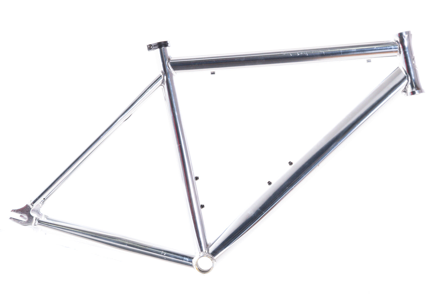 USED Giant Bowery Medium Polished Aluminum Track Frame Fixie/Fixed Gear Single Speed - Around the Cycle