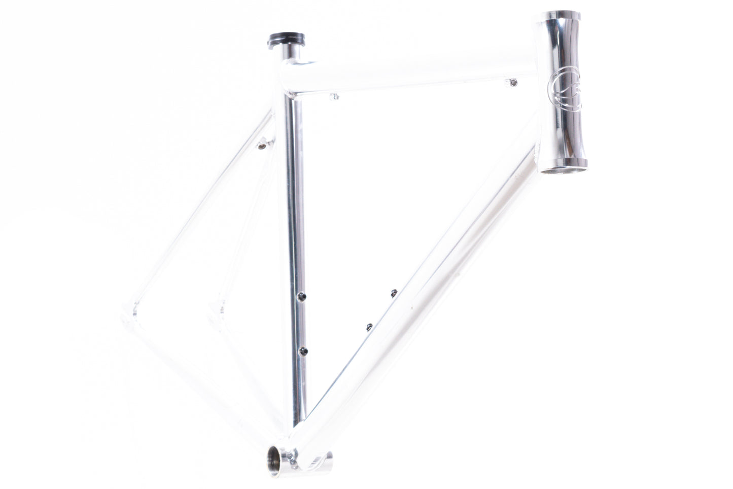 USED Giant Bowery Medium Polished Aluminum Track Frame Fixie/Fixed Gear Single Speed - Around the Cycle