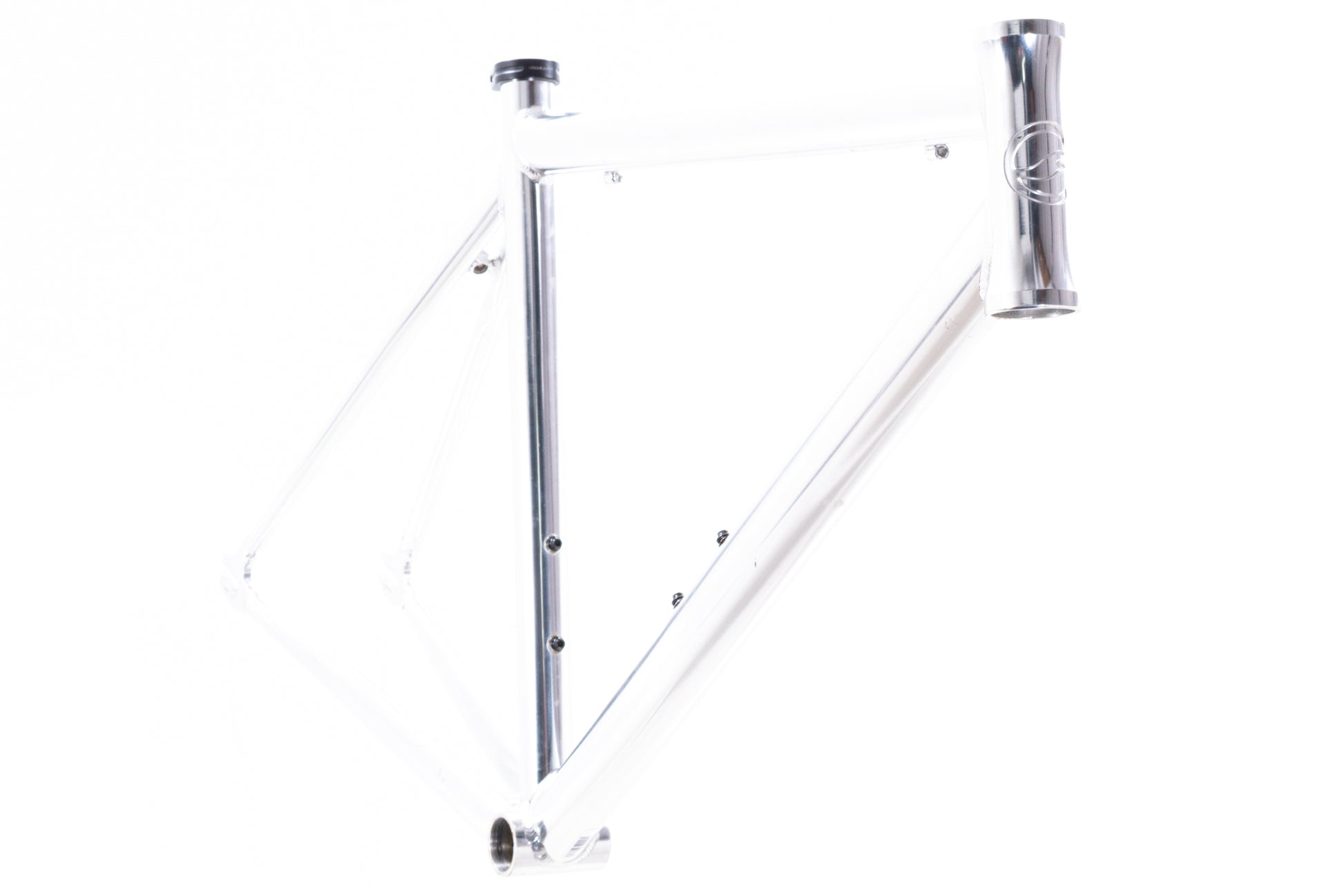 USED Giant Bowery Medium Polished Aluminum Track Frame Fixie/Fixed Gear Single Speed - Around the Cycle
