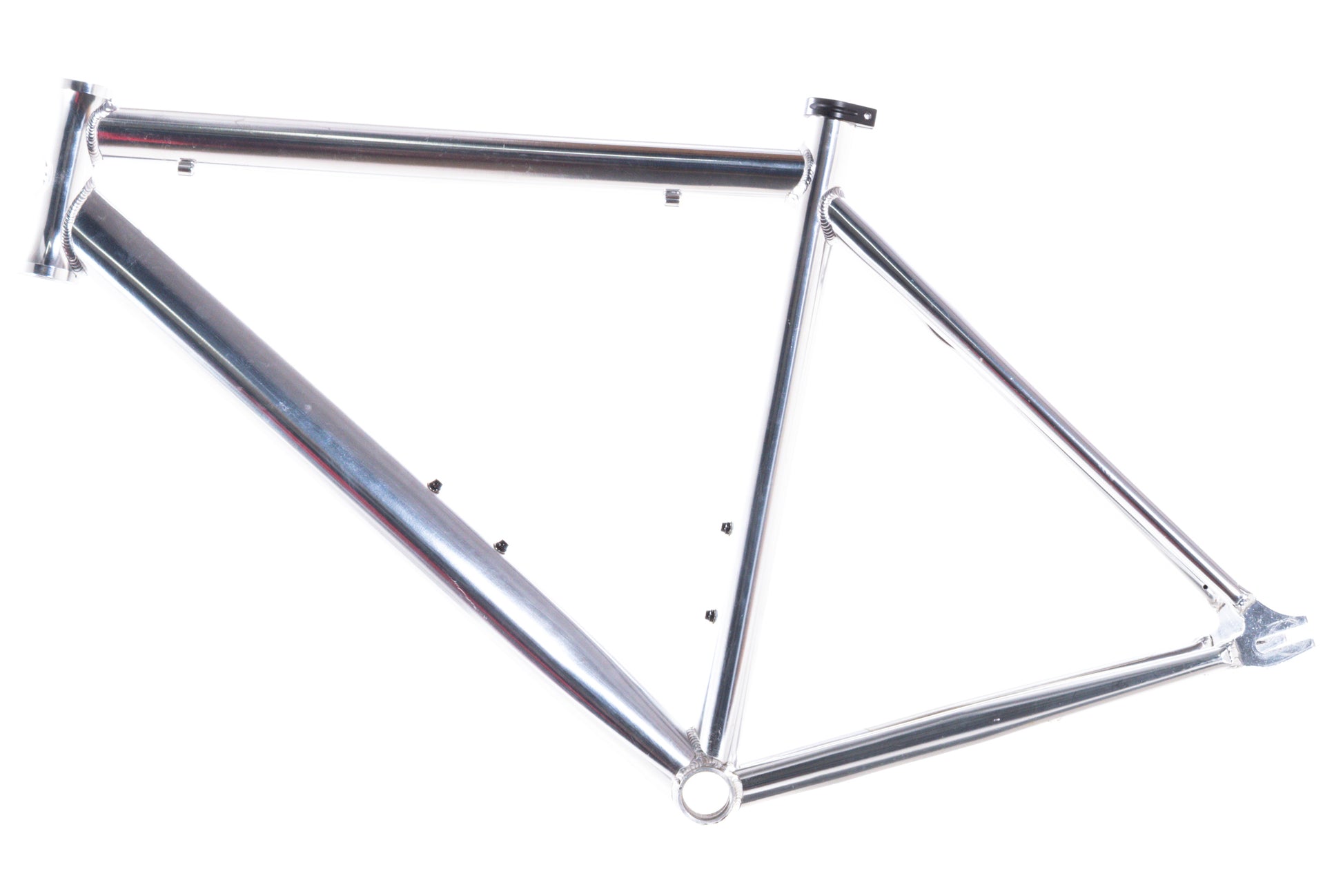 USED Giant Bowery Medium Polished Aluminum Track Frame Fixie/Fixed Gear Single Speed - Around the Cycle
