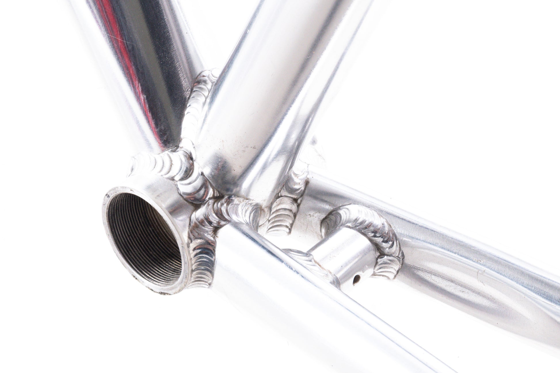 USED Giant Bowery Medium Polished Aluminum Track Frame Fixie/Fixed Gear Single Speed - Around the Cycle