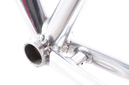 USED Giant Bowery Medium Polished Aluminum Track Frame Fixie/Fixed Gear Single Speed - Around the Cycle