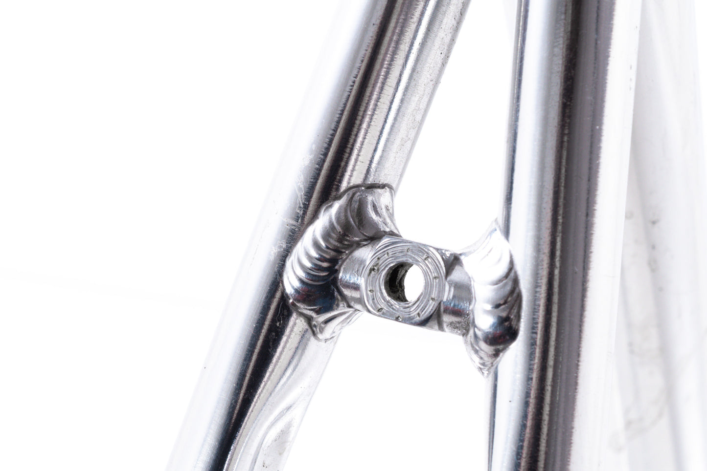 USED Giant Bowery Medium Polished Aluminum Track Frame Fixie/Fixed Gear Single Speed - Around the Cycle