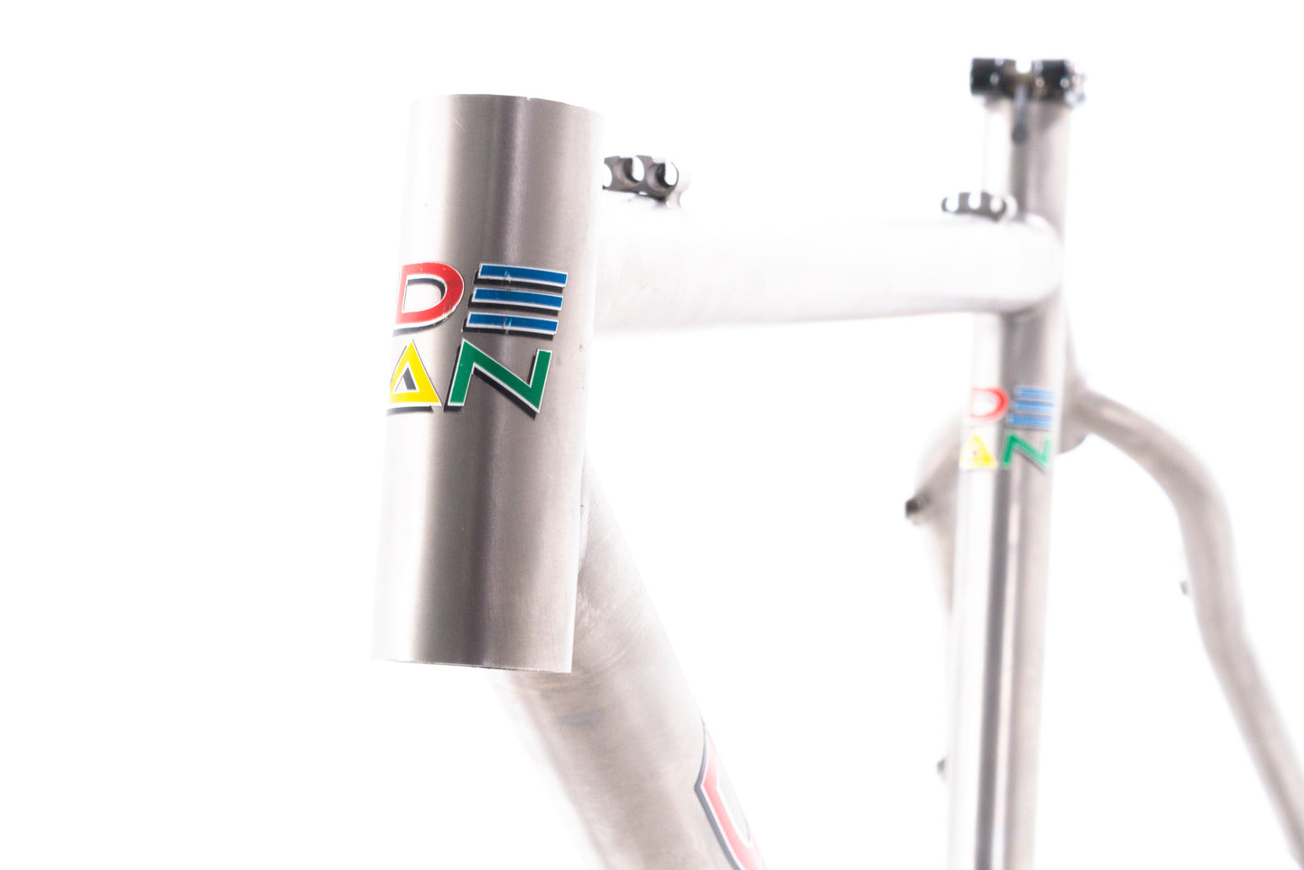 USED Dean Titanium 17" Hardtail Mountain Frame Cantilever/V-Brake Studded 26" Wheel Made in USA - Around the Cycle
