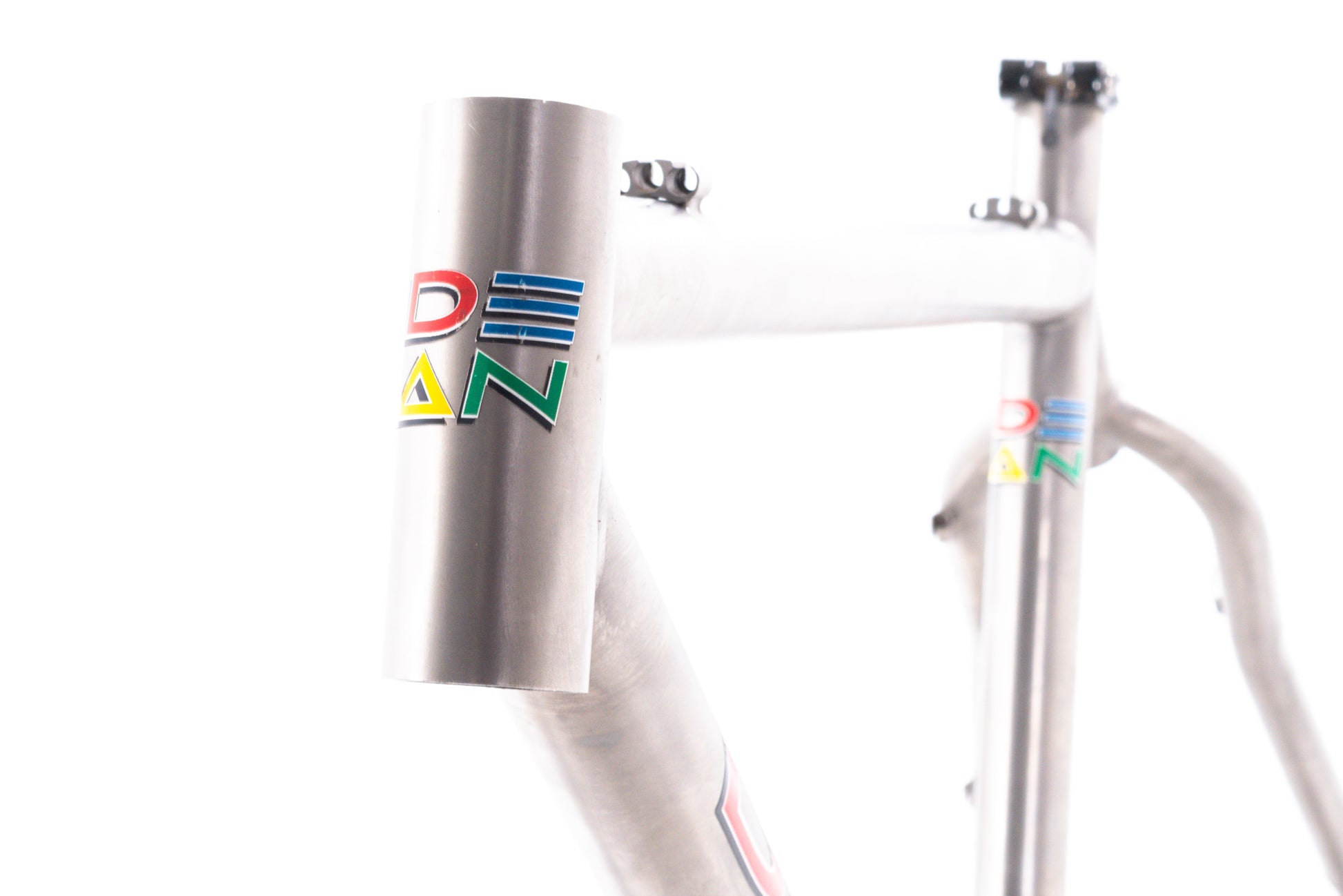USED Dean Titanium 17" Hardtail Mountain Frame Cantilever/V-Brake Studded 26" Wheel Made in USA - Around the Cycle