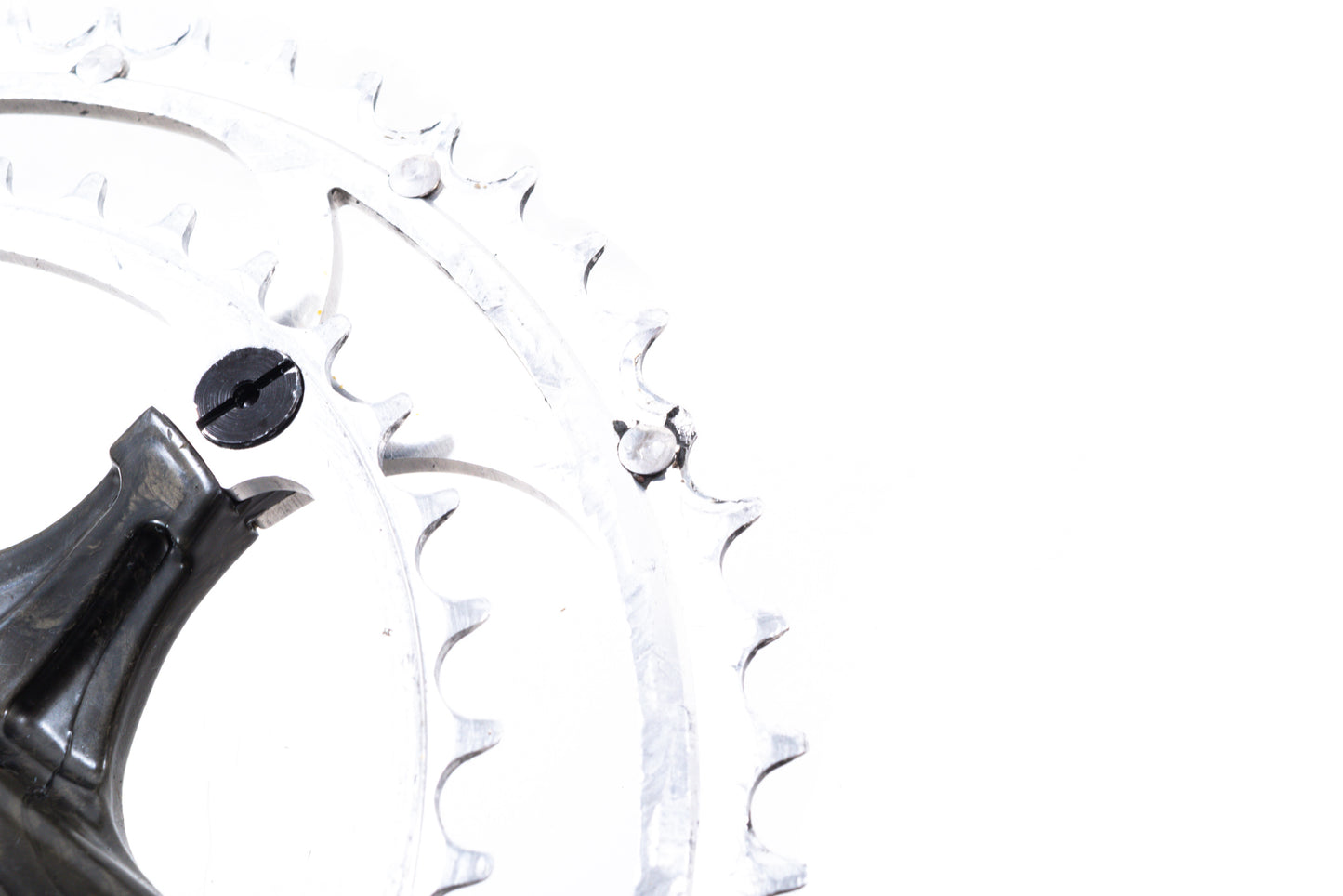 USED Campagnolo Record 10 Speed Carbon Square Taper Crank 172.5mm 53/39T