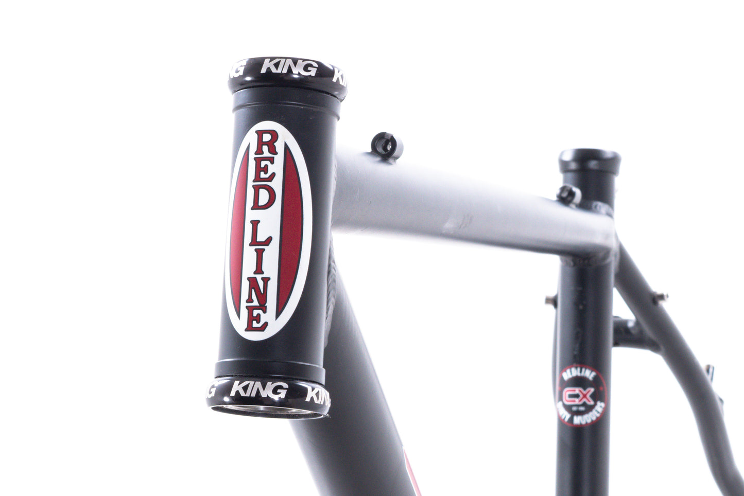 USED Redline Conquest SS 48cm Single Speed R6 Double Butted Aluminum Cyclocross Gravel Frame Black