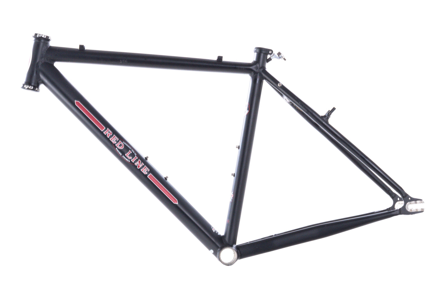 USED Redline Conquest SS 48cm Single Speed R6 Double Butted Aluminum Cyclocross Gravel Frame Black