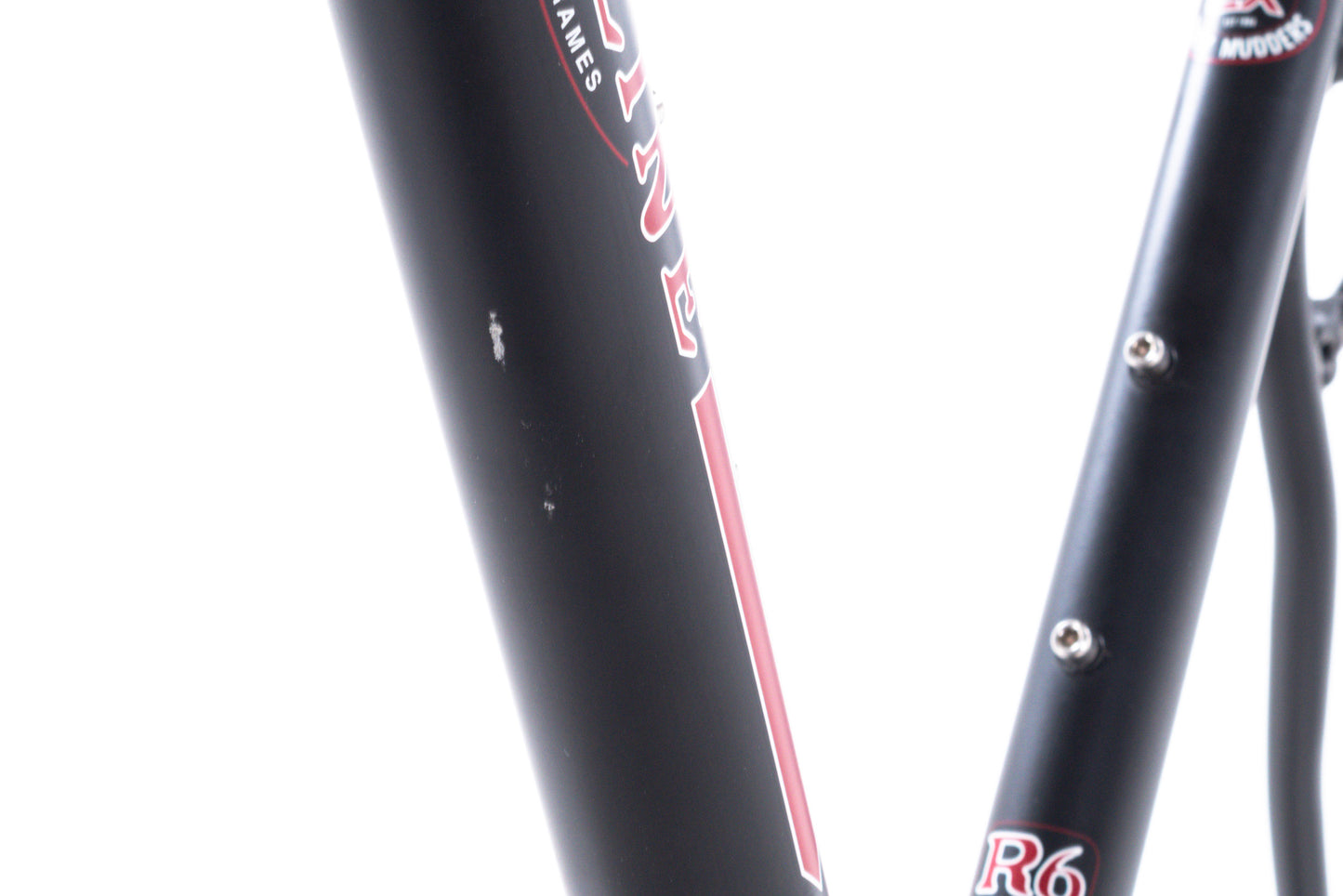 USED Redline Conquest SS 48cm Single Speed R6 Double Butted Aluminum Cyclocross Gravel Frame Black