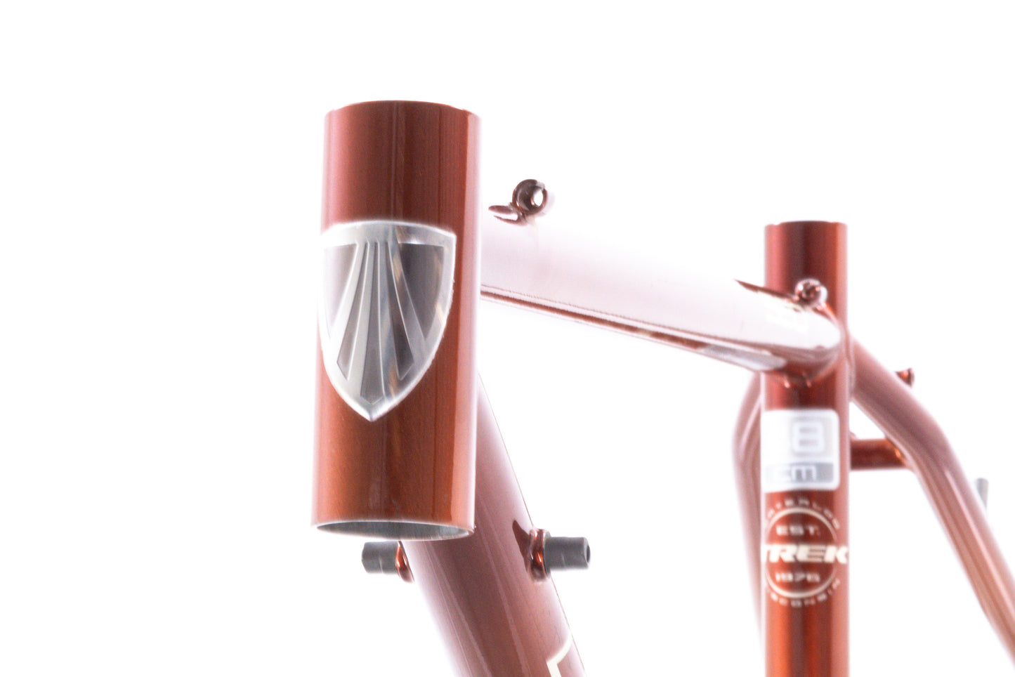 NEW old stock Trek 520 48cm Steel Touring Frame 700C Canti/V-Brake Copper