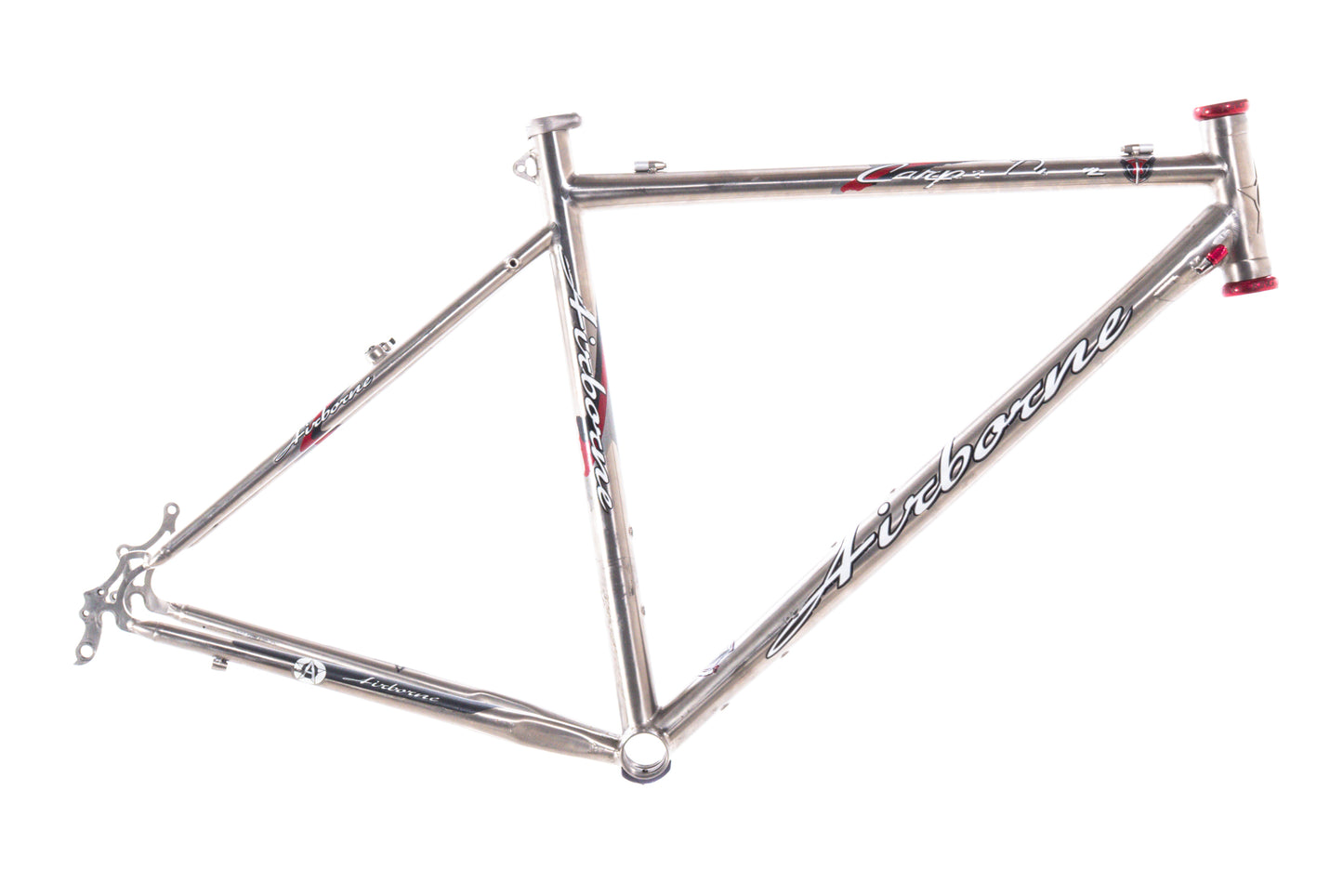 USED Airborne Carpe Diem 50cm Titanium Cyclocross Frame Canti/V-Brake/Disc 700C