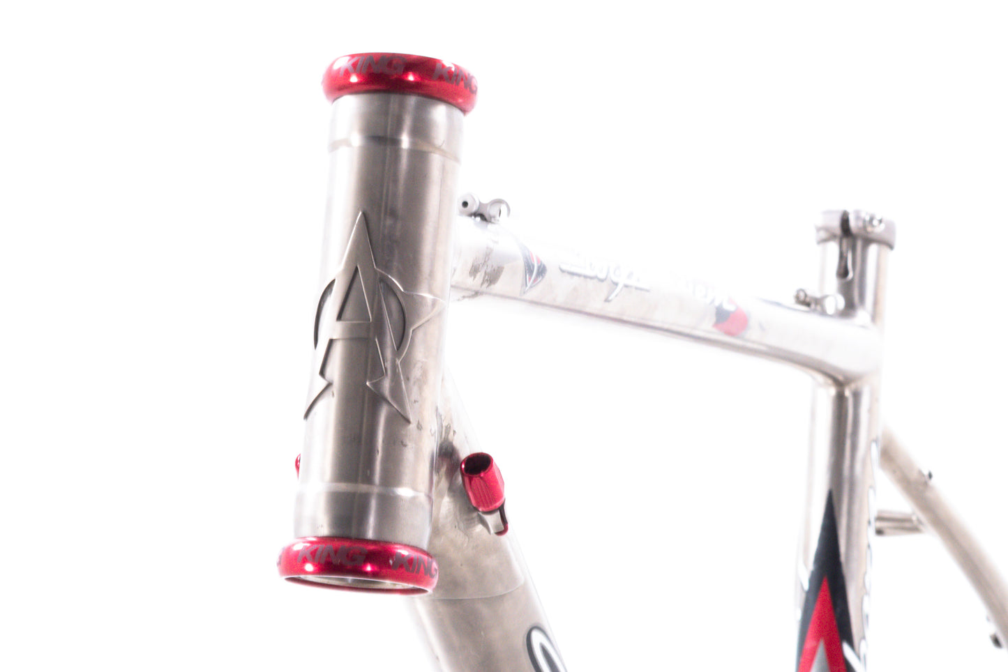 USED Airborne Carpe Diem 50cm Titanium Cyclocross Frame Canti/V-Brake/Disc 700C