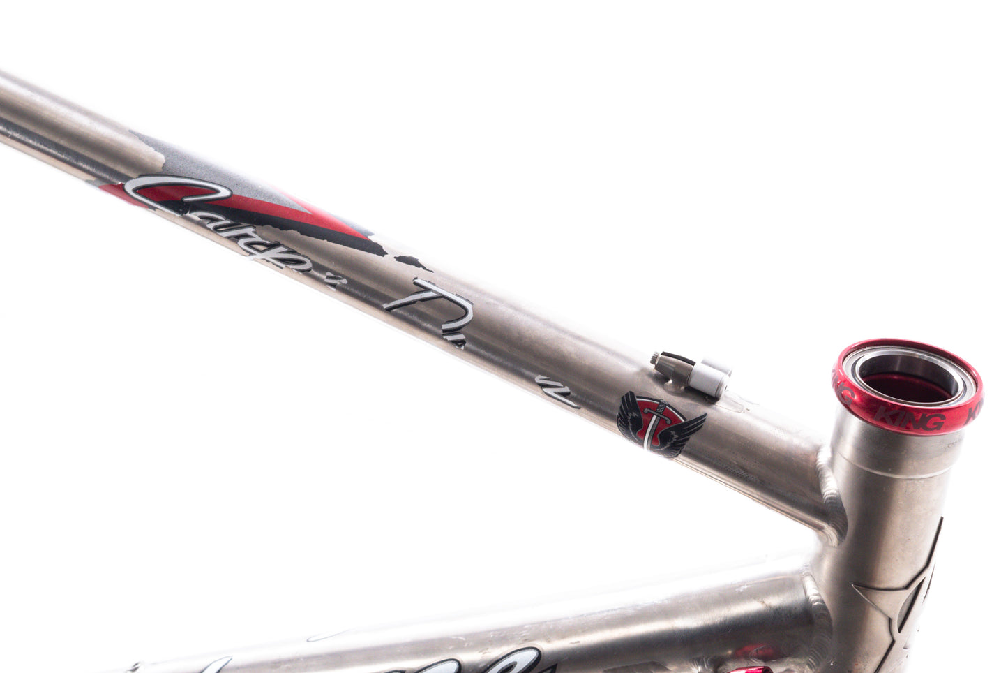 USED Airborne Carpe Diem 50cm Titanium Cyclocross Frame Canti/V-Brake/Disc 700C