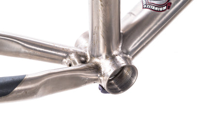 USED Airborne Carpe Diem 50cm Titanium Cyclocross Frame Canti/V-Brake/Disc 700C