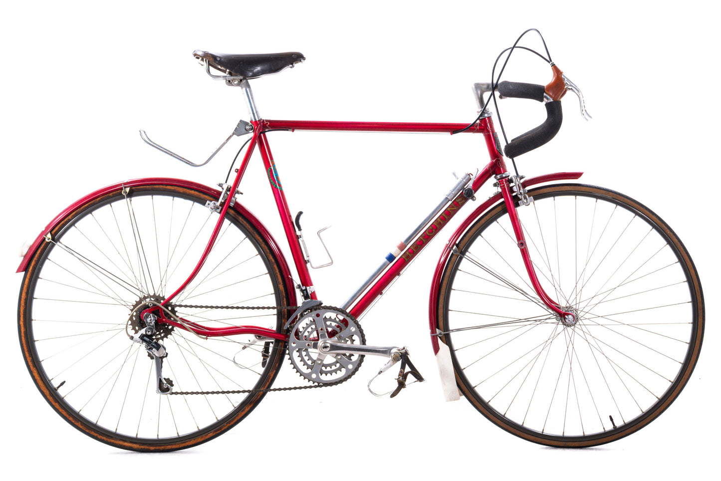 USED AS IS Vintage 1954 Hetchins Mecum Mark I 23-1/4" Vibrant Stay Touring Bike w/ Fenders