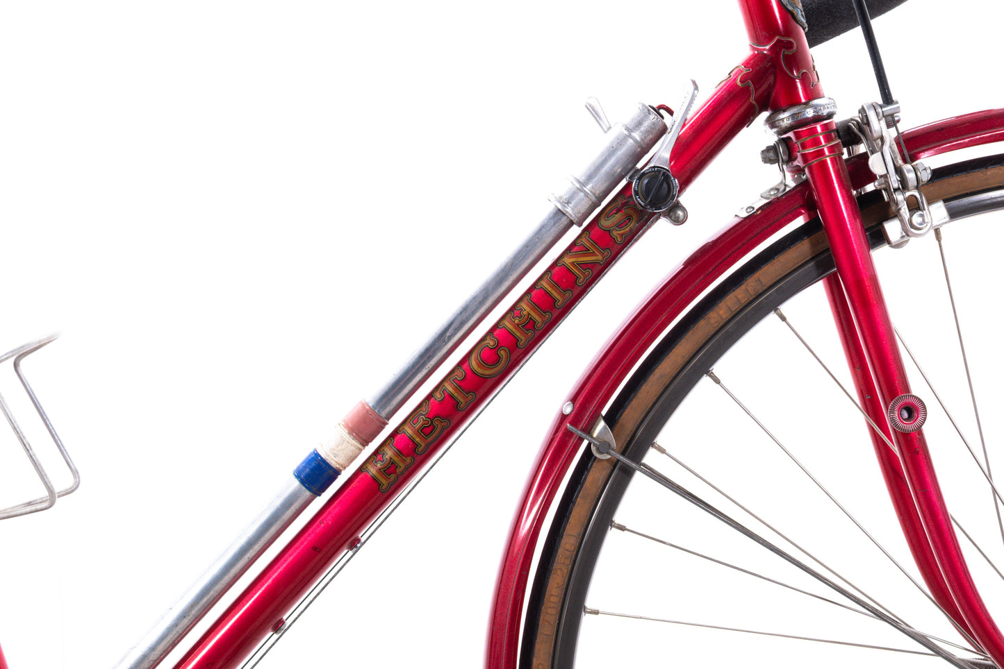 USED AS IS Vintage 1954 Hetchins Mecum Mark I 23-1/4" Vibrant Stay Touring Bike w/ Fenders