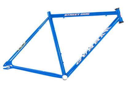 USED Gunnar Street Dog 50cm Steel Track Fixed Gear Frame Blue 1" Headtube Waterford