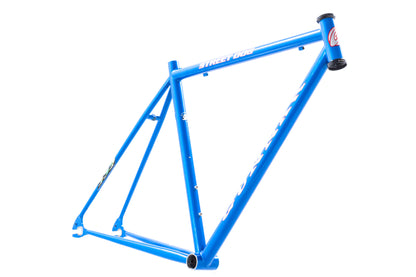 USED Gunnar Street Dog 50cm Steel Track Fixed Gear Frame Blue 1" Headtube Waterford
