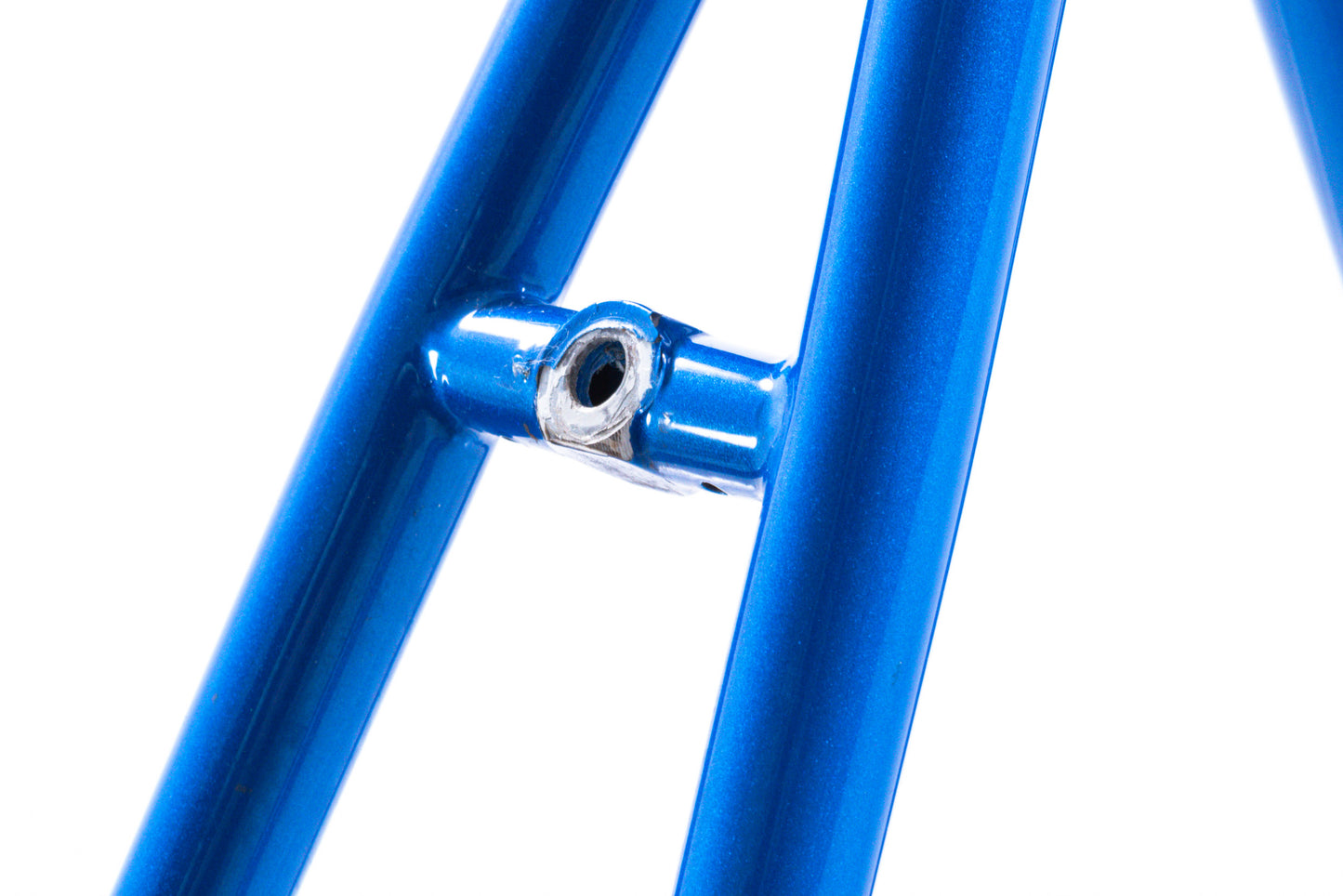 USED Gunnar Street Dog 50cm Steel Track Fixed Gear Frame Blue 1" Headtube Waterford