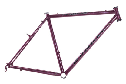 USED Gunnar Crosshairs 50cm Steel Cyclocross Gravel Frame Canti/V-Brake Purple Waterford