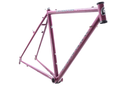 USED Gunnar Crosshairs 50cm Steel Cyclocross Gravel Frame Canti/V-Brake Purple Waterford
