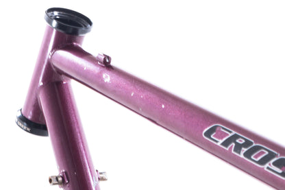 USED Gunnar Crosshairs 50cm Steel Cyclocross Gravel Frame Canti/V-Brake Purple Waterford