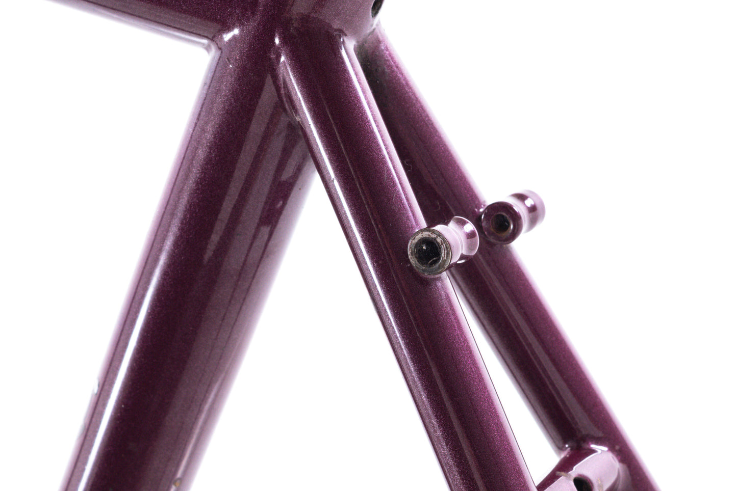USED Gunnar Crosshairs 50cm Steel Cyclocross Gravel Frame Canti/V-Brake Purple Waterford