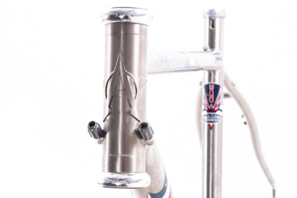 USED Airborne Carpe Diem 50cm Titanium Cyclocross/Gravel Frame Canti/V-Brake Rim 700C