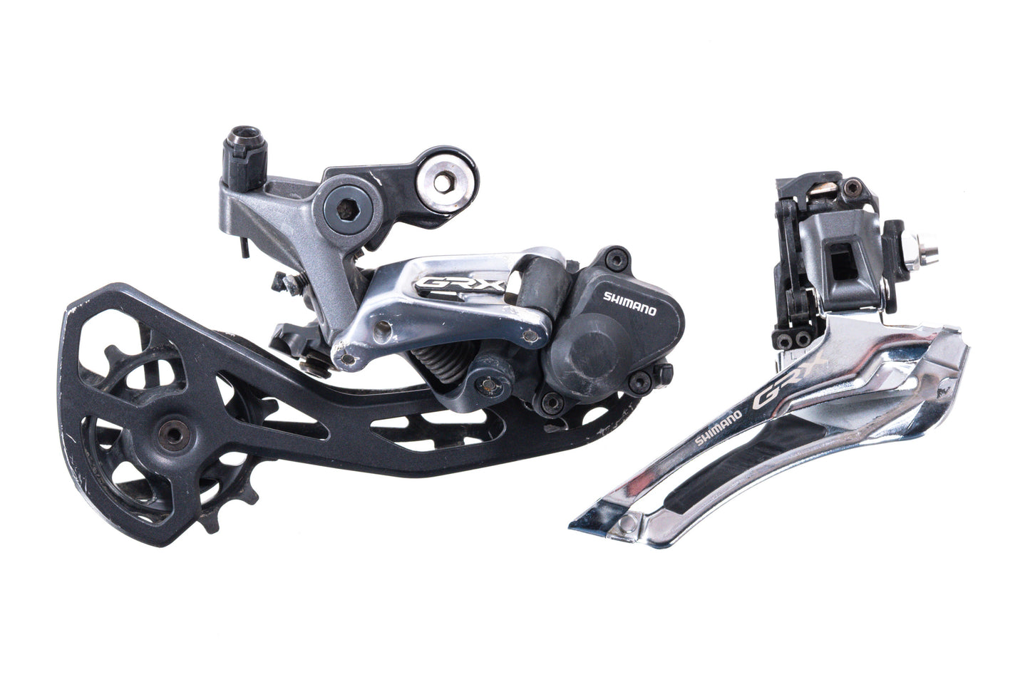 USED Shimano GRX RX600/RX810 Partial Groupset 2x11 speed Shifters, Brakes, Derailleurs 11-34T Cassette