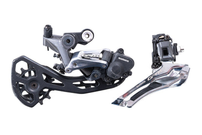 USED Shimano GRX RX600/RX810 Partial Groupset 2x11 speed Shifters, Brakes, Derailleurs 11-34T Cassette