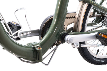 USED Citizen Barcelona Folding Bike 20" 3 Speed Internal Gear Rack Fenders