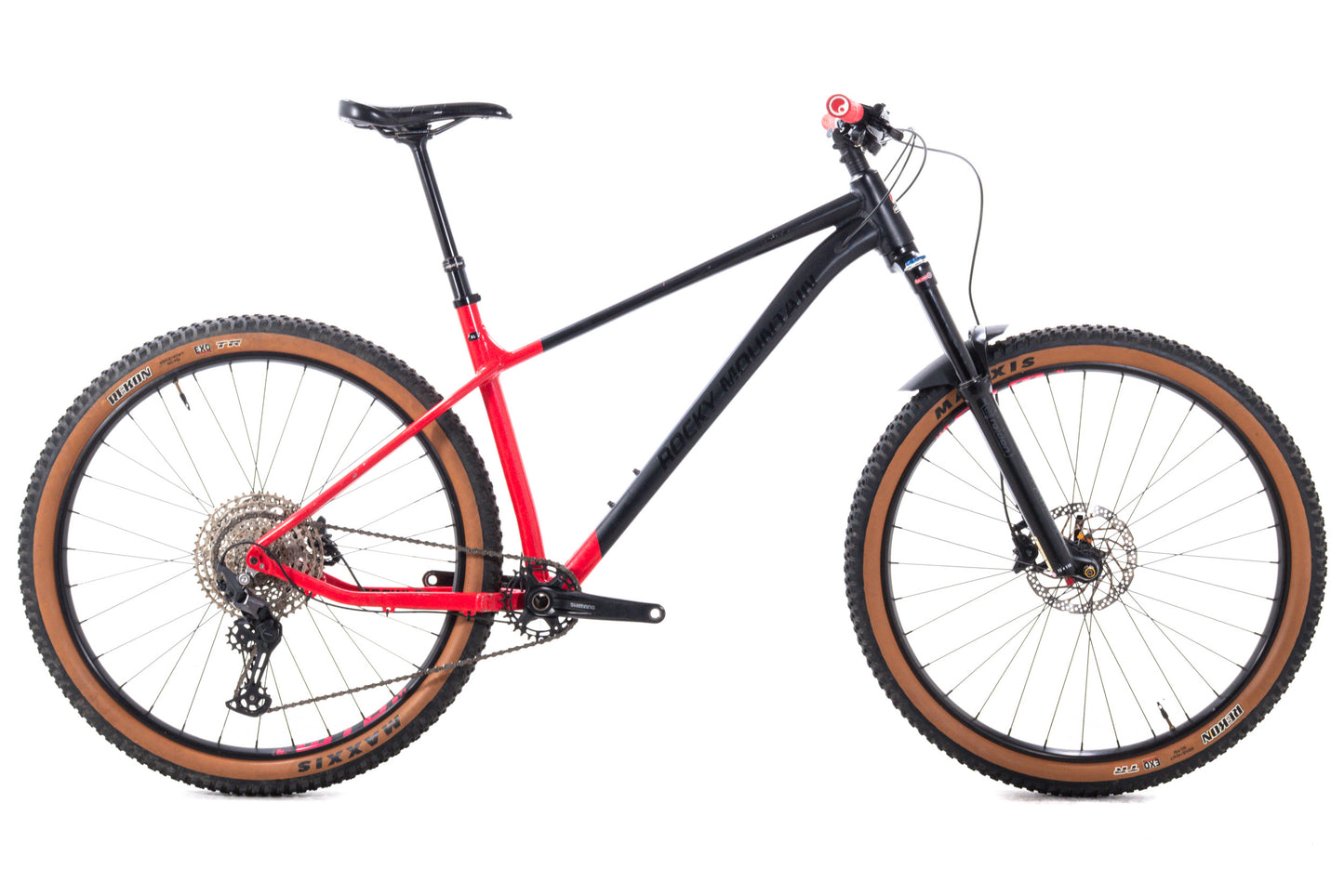 USED 2021 Rocky Mountain Growler 40 XL Aluminum 29" Hardtail Mountain Bike Shimano Deore 1x12 speed Red