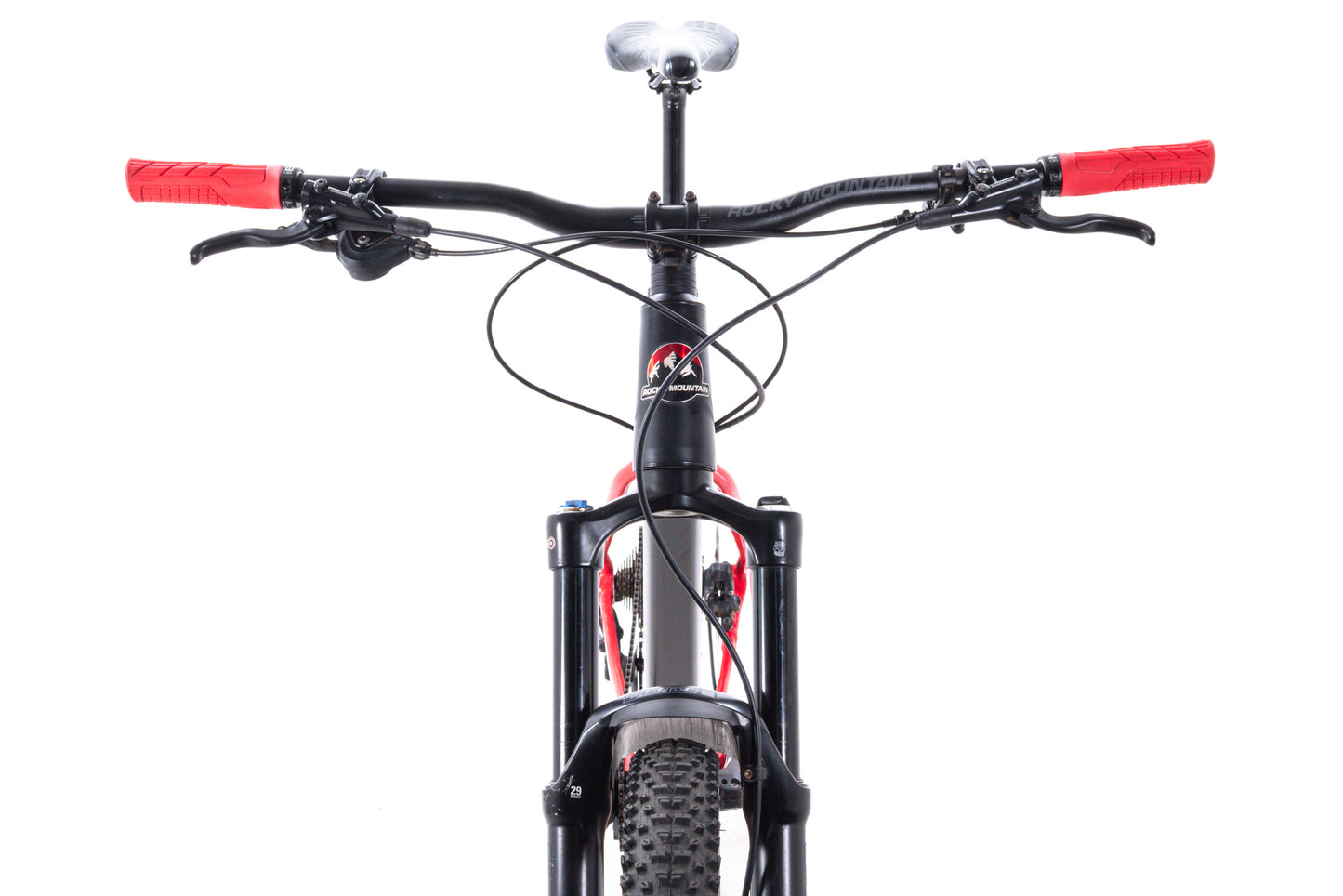 USED 2021 Rocky Mountain Growler 40 XL Aluminum 29" Hardtail Mountain Bike Shimano Deore 1x12 speed Red