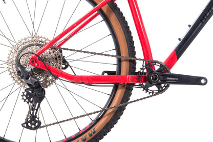 USED 2021 Rocky Mountain Growler 40 XL Aluminum 29" Hardtail Mountain Bike Shimano Deore 1x12 speed Red