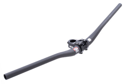 USED Specialized Roval Traverse 35x780mm Carbon Flat/Riser Handlebar w/ 50mm Deity Copperhead Stem - Around the Cycle