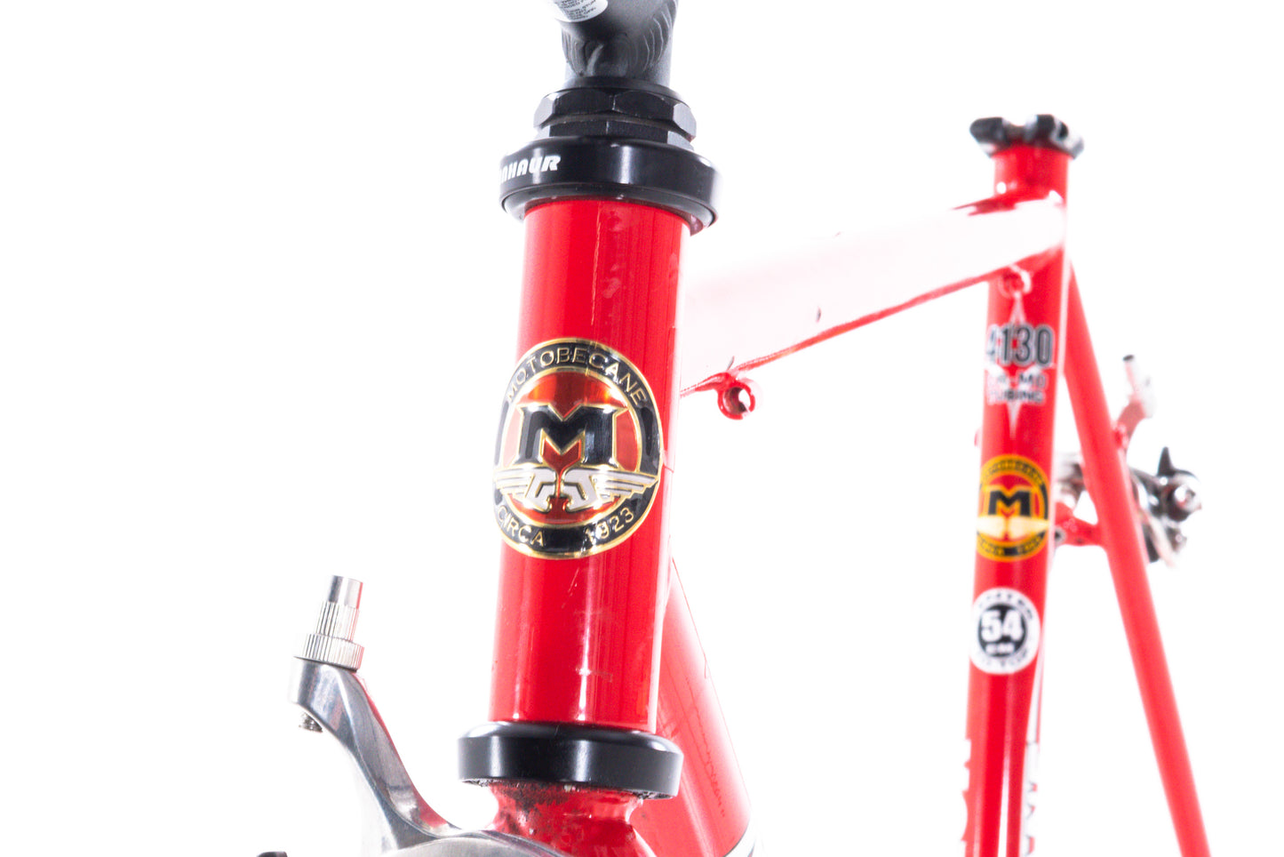 USED Motobecane 4130 Chromoly Steel 54cm Track/Singlespeed/Fixie Frame w/ Crank and Brake Calipers
