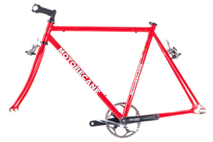 USED Motobecane 4130 Chromoly Steel 54cm Track/Singlespeed/Fixie Frame w/ Crank and Brake Calipers