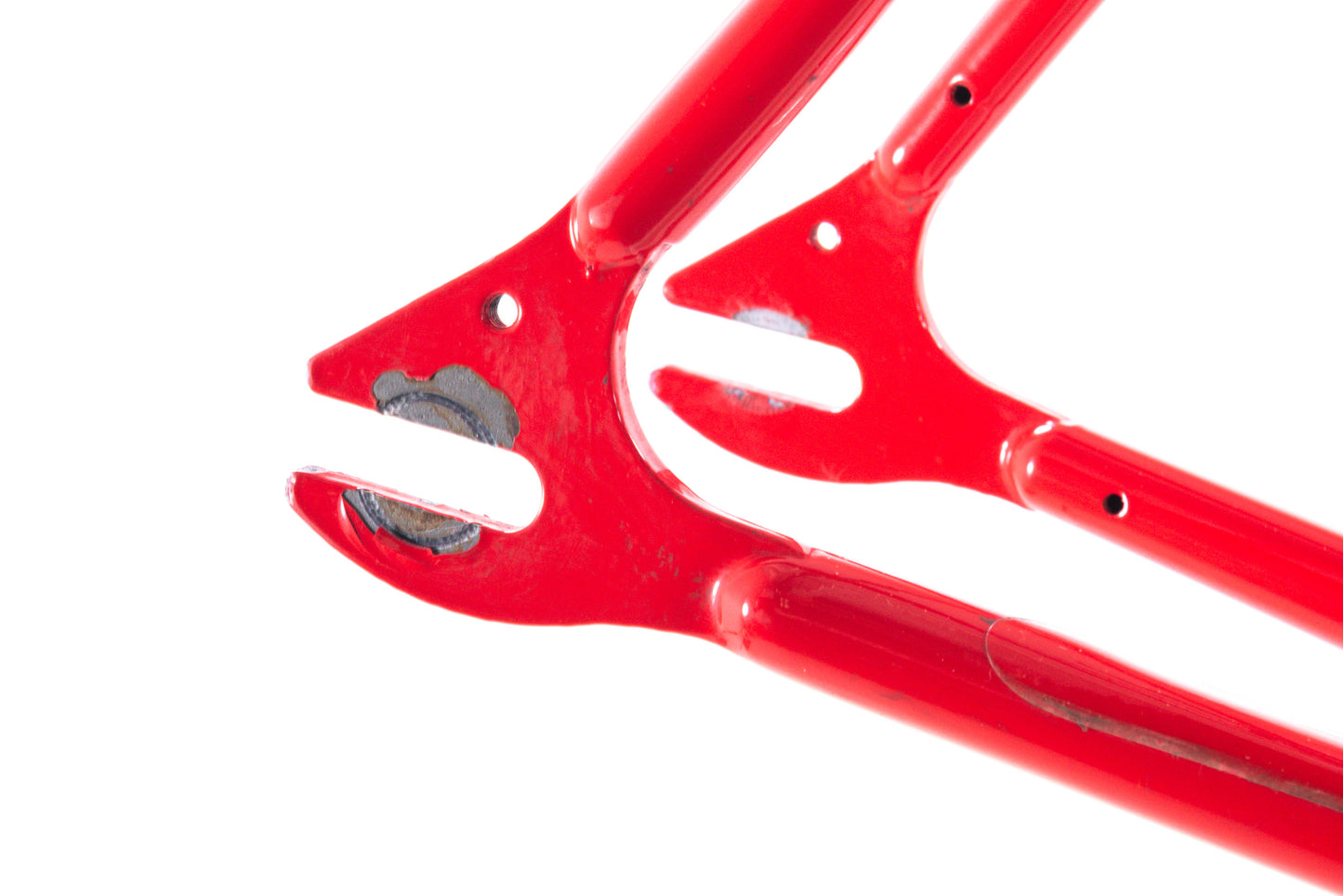 USED Motobecane 4130 Chromoly Steel 54cm Track/Singlespeed/Fixie Frame w/ Crank and Brake Calipers