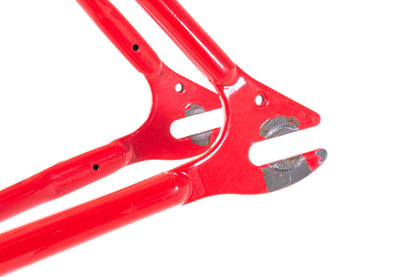USED Motobecane 4130 Chromoly Steel 54cm Track/Singlespeed/Fixie Frame w/ Crank and Brake Calipers