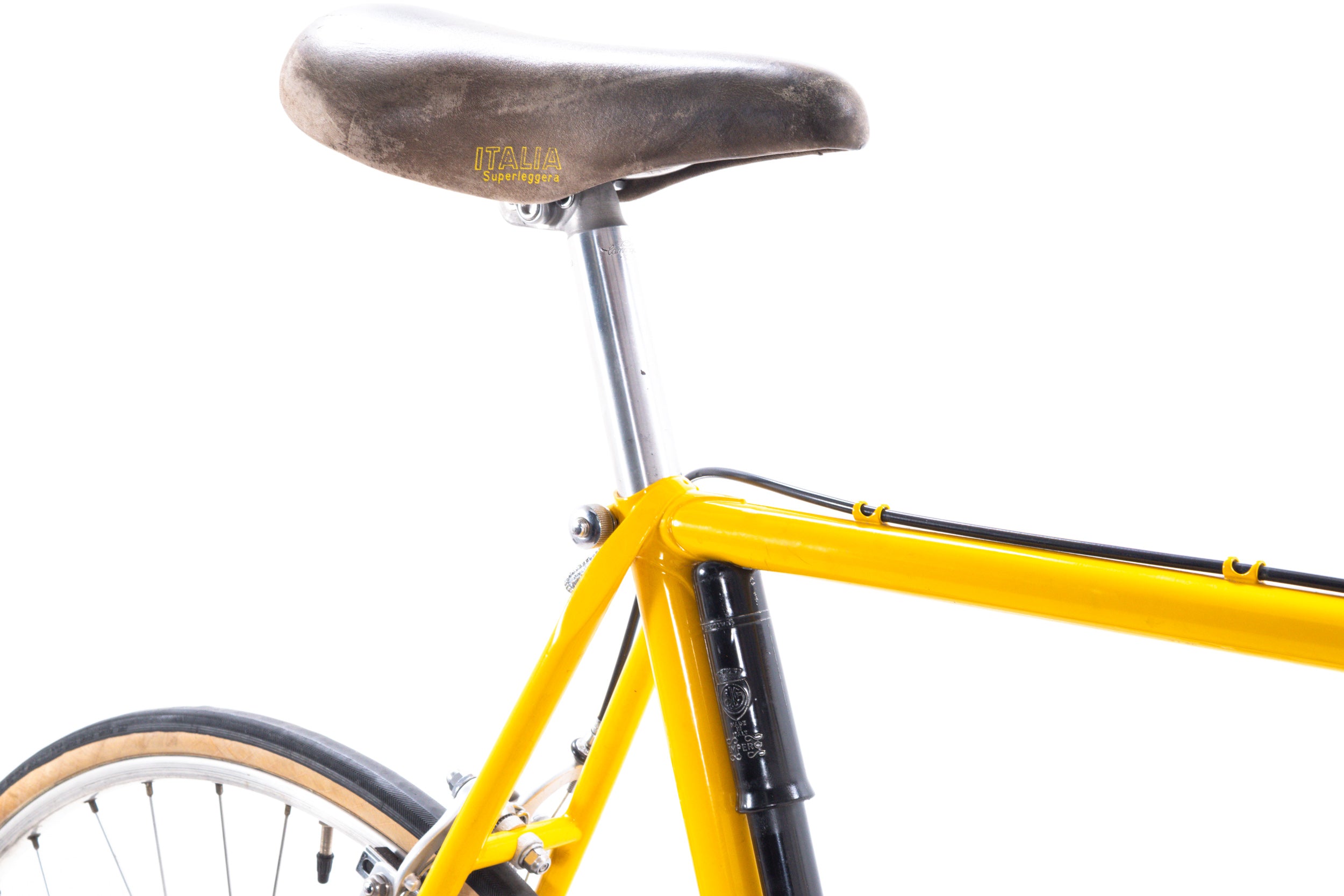USED AS IS Vintage 1980's Harding 58cm Lugged Steel Road Bike Campagno