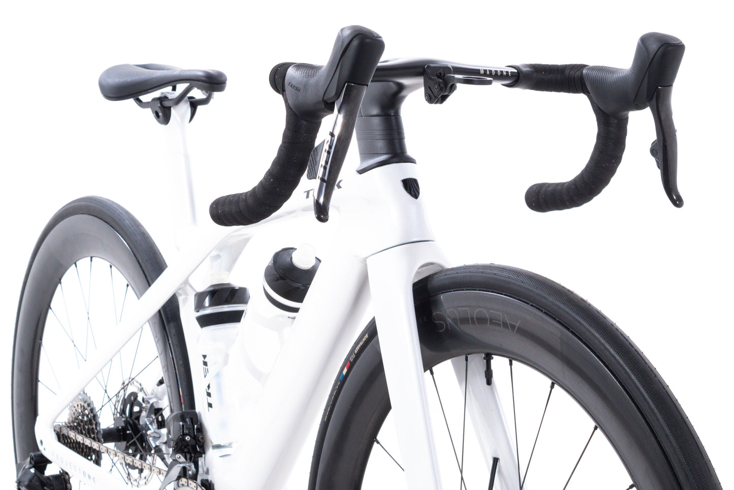 USED 2024 Trek Madone SLR 9 Gen 7 Project One 47cm Road Bike SRAM Red eTap AXS 2x12 White