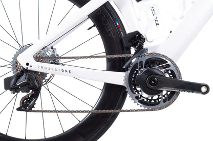 USED 2024 Trek Madone SLR 9 Gen 7 Project One 47cm Road Bike SRAM Red eTap AXS 2x12 White