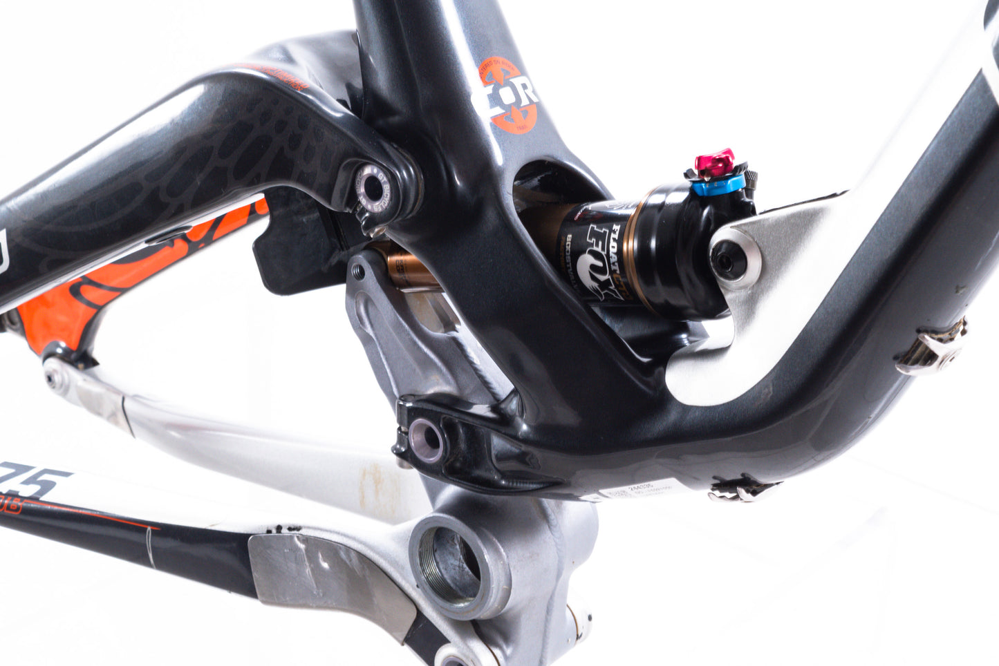 USED 2015 GT Sensor Large Carbon Full Suspension Mountain Bike Frame 27.5" Non-Boost