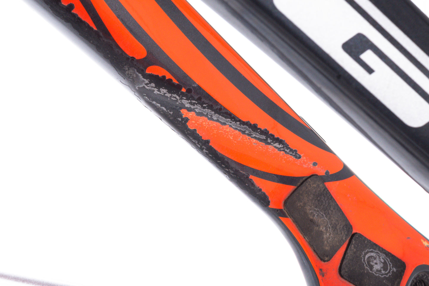 USED 2015 GT Sensor Large Carbon Full Suspension Mountain Bike Frame 27.5" Non-Boost