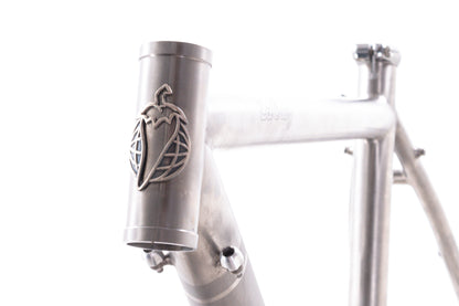 USED 2011 Salsa La Cruz 53cm Titanium Cyclocross Gravel All-Road Frame Rim Cantilever/V-Brake