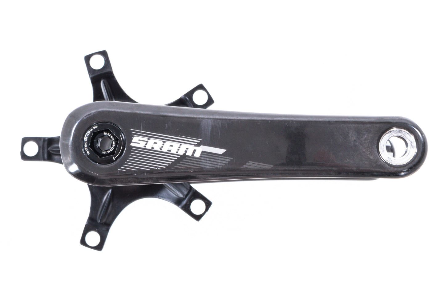 USED SRAM S900 GXP Carbon Crankset 172.5mm 130mm BCD 3-bolt Direct Mount Spider Road/Gravel